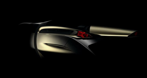 Секретный Peugeot на Paris Motor Show 2010